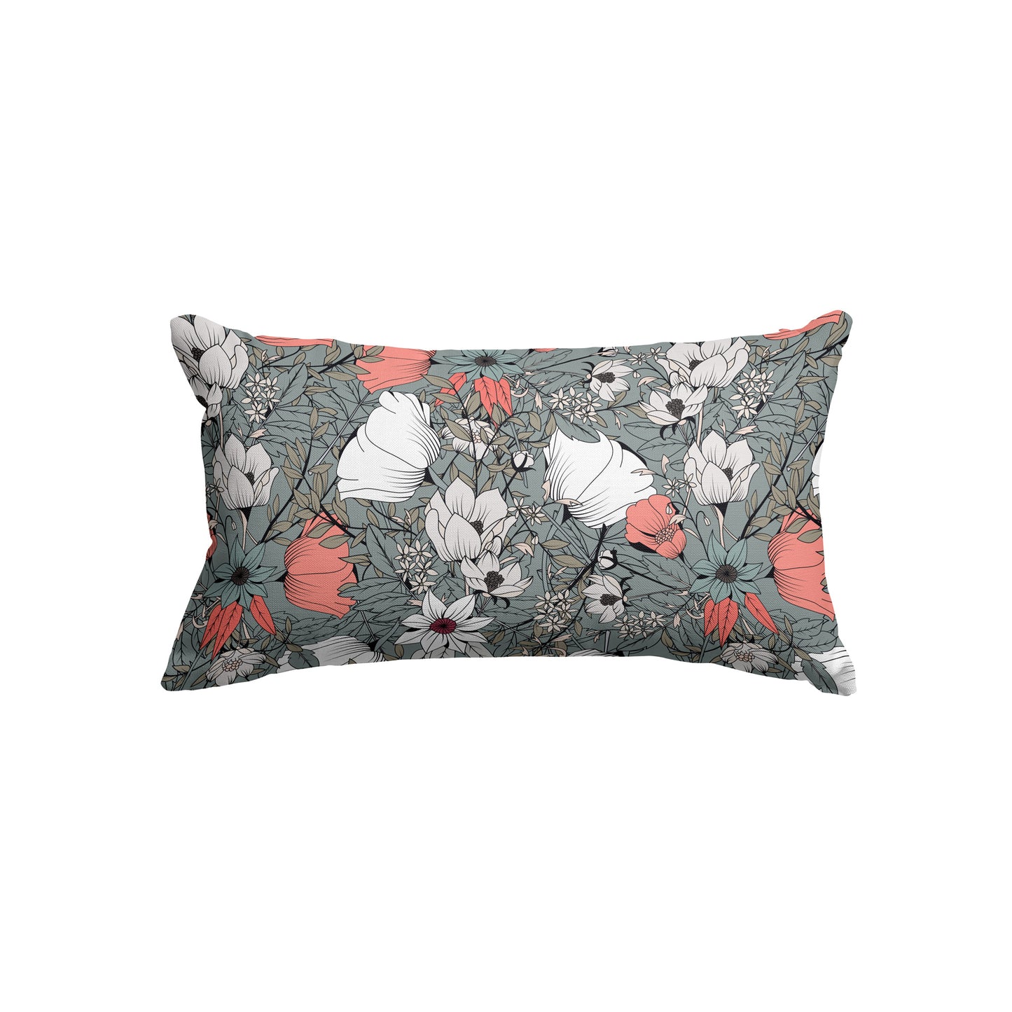 Summer and Spring Flowers - Rectangle Cushion