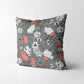 Hand Drawn Flowers 2 - Square Cushion