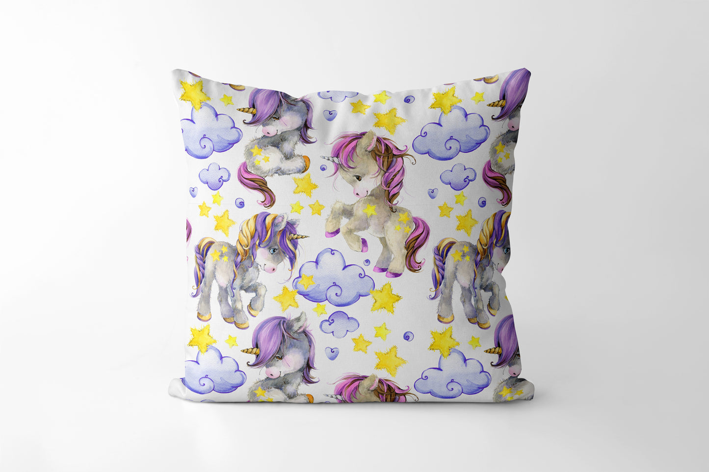 Baby Unicorn Kids Square Cushion