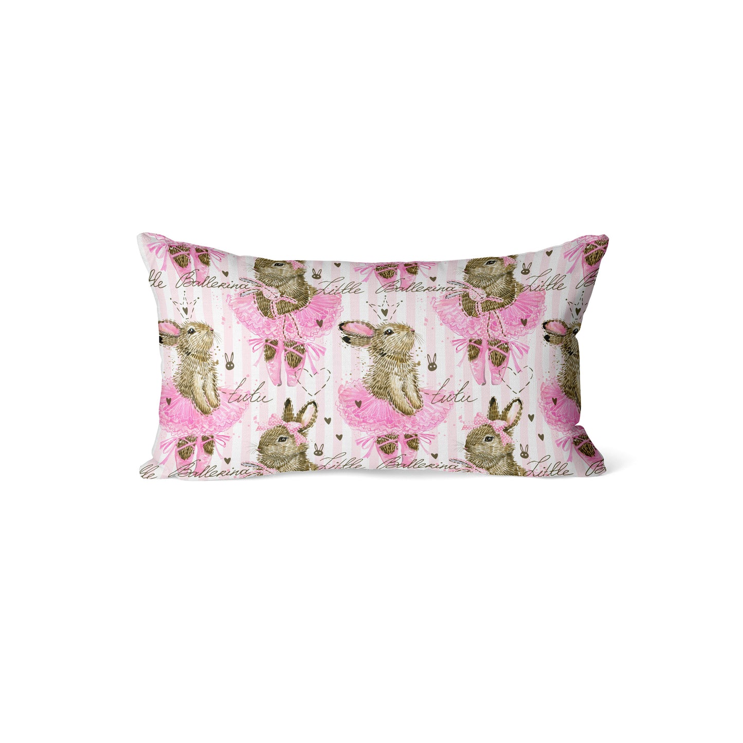 Princess Bunny Kids Rectangle Cushion