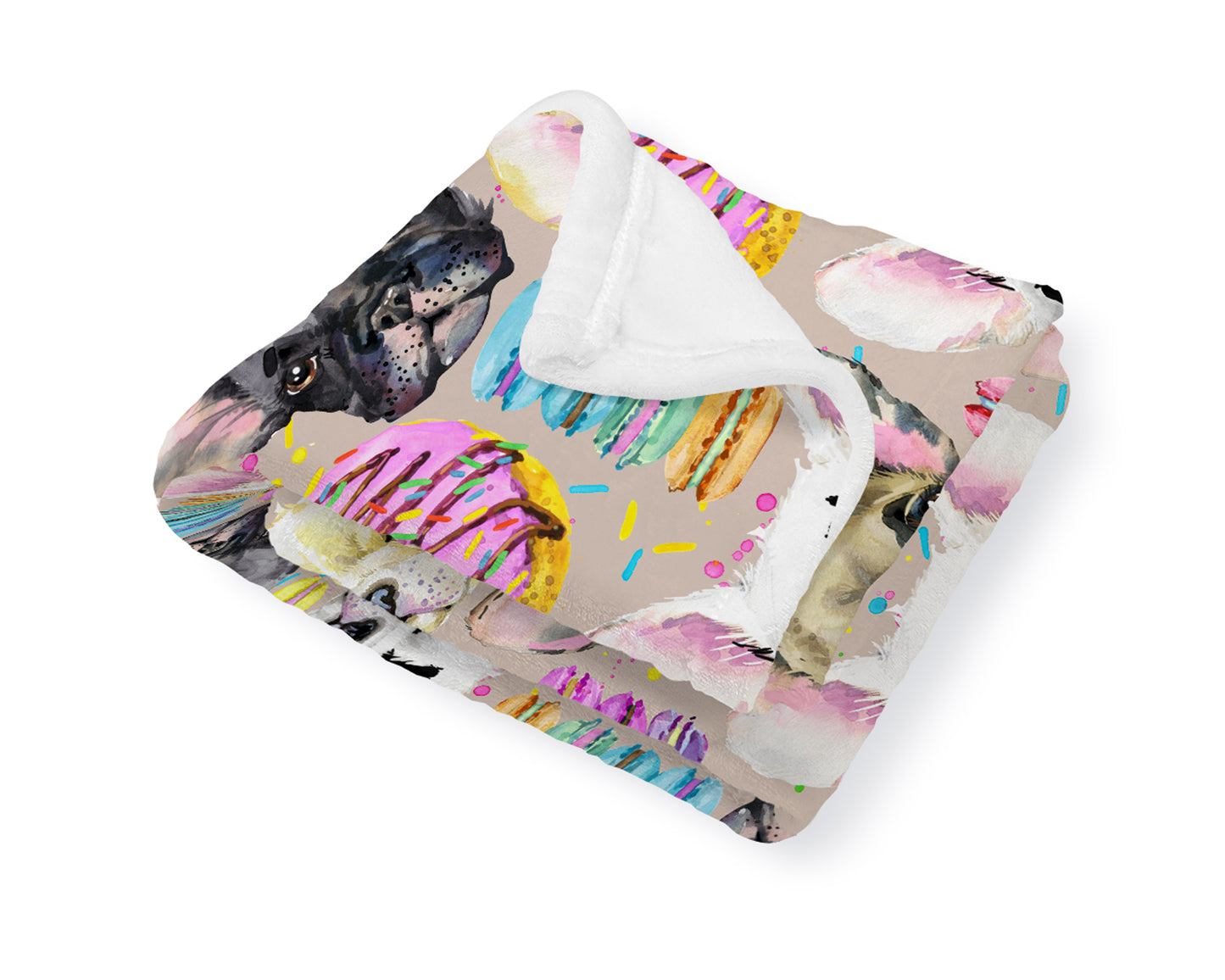 Sweet Dogs Baby Blanket