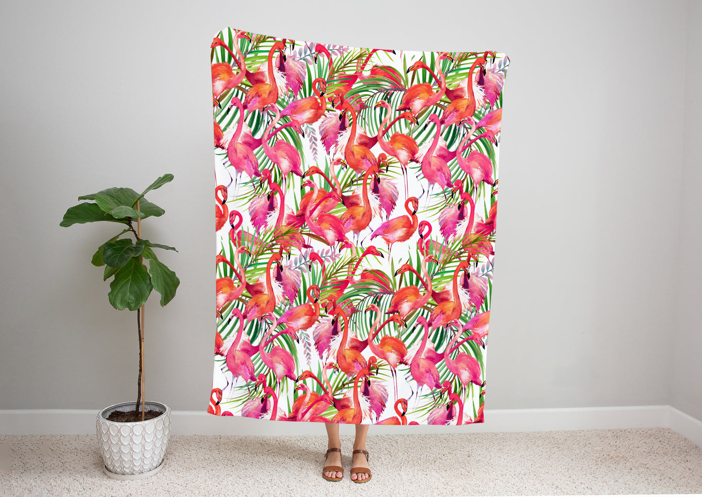 Flamingo Blanket