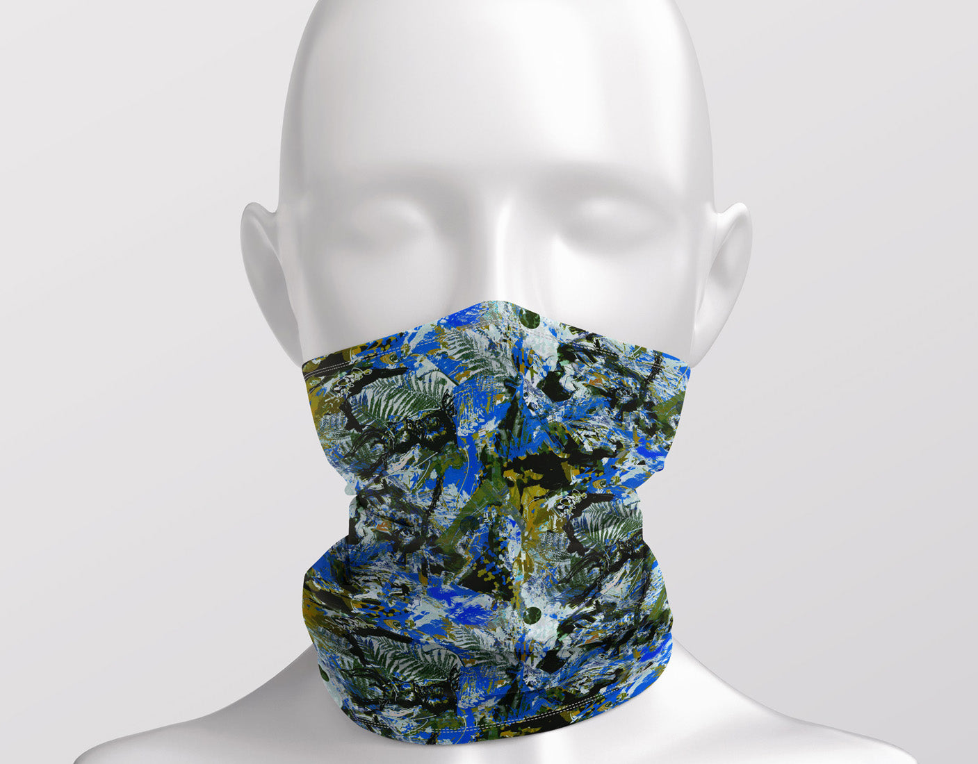 Deep Jungle Cobalt - Adult Snood