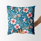 Colorful Spring Flowers - Square Cushion