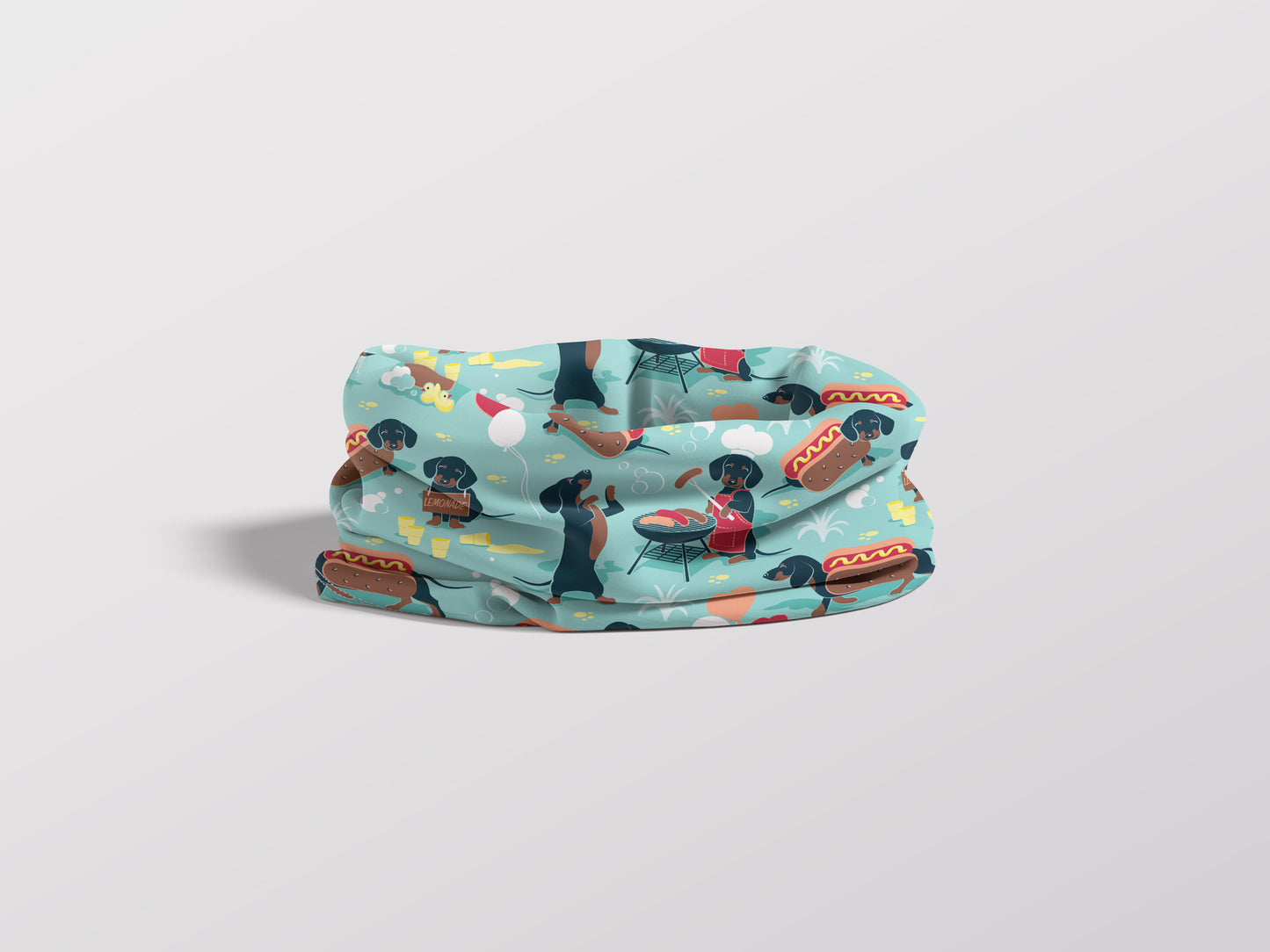 Sausage dogs - Hot dogs and lemonade Child Snood