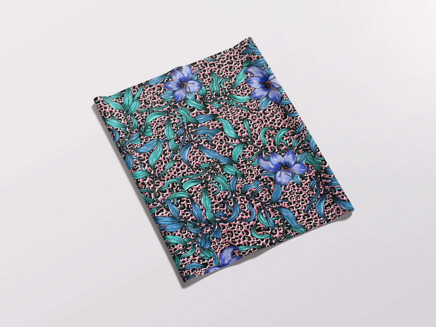 Animal Skin Floral - Adult Snood