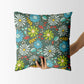 Geometric Floral - Square Cushion