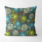 Geometric Floral - Square Cushion