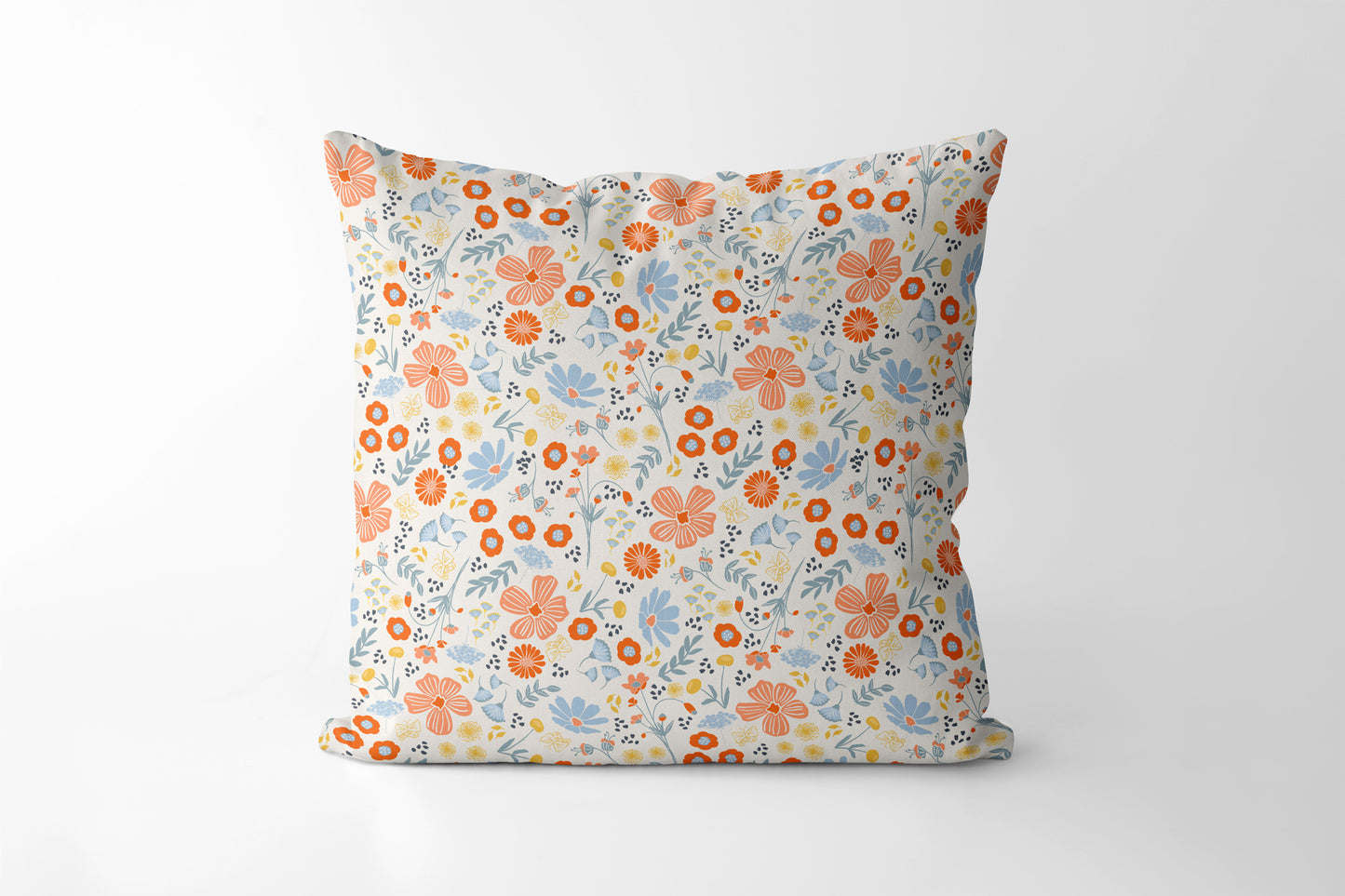 Cottage Garden Floral - Square Cushion