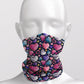 Geometric hearts - Adult Snood