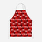 Pixel hearts Adult Apron