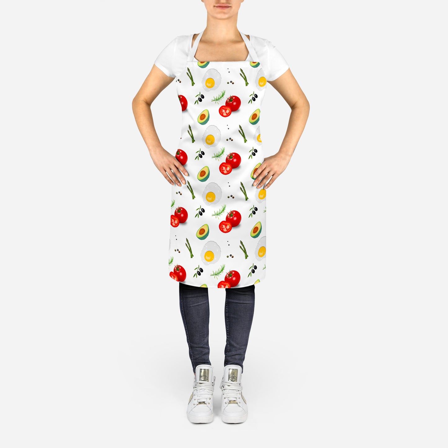 Vegetables Asparagus Adult Apron