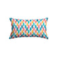 Retro Irregular Ogee Rectangle Cushion