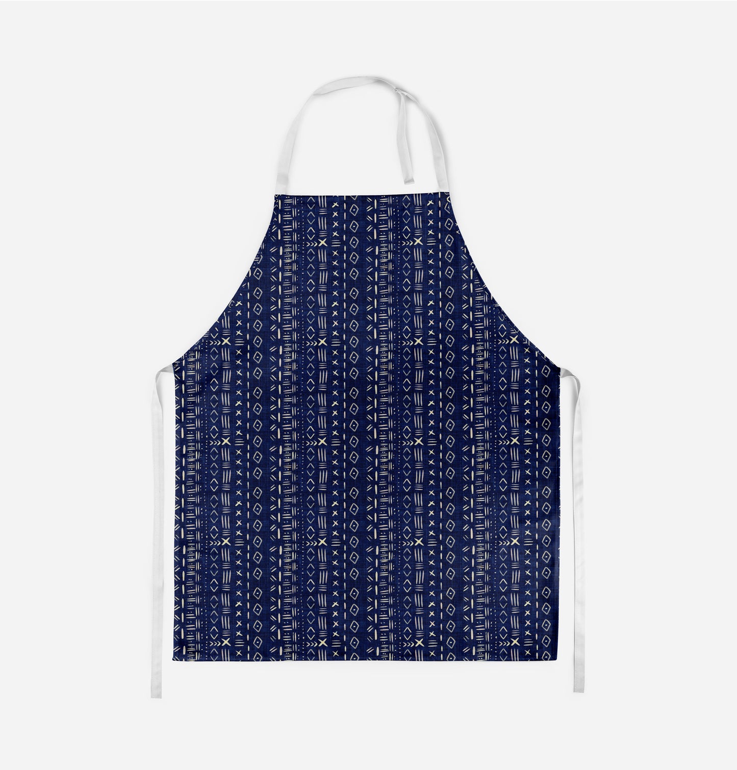 Navy Bohemian Tribal - Adult Apron