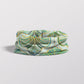 Jade Enamel Art Deco Fans - Adult Snood