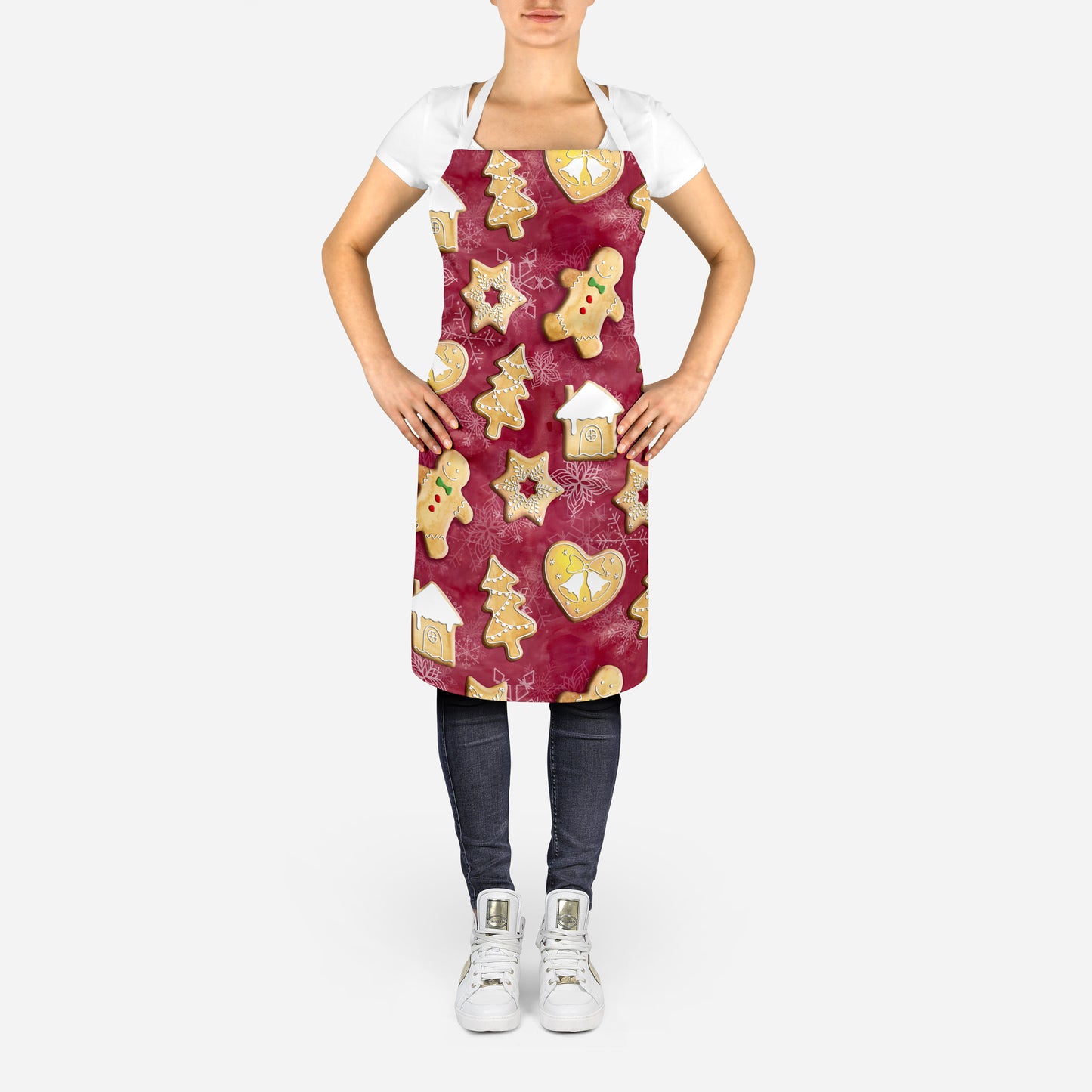 Gingerbread Christmas Cookies Adult Apron