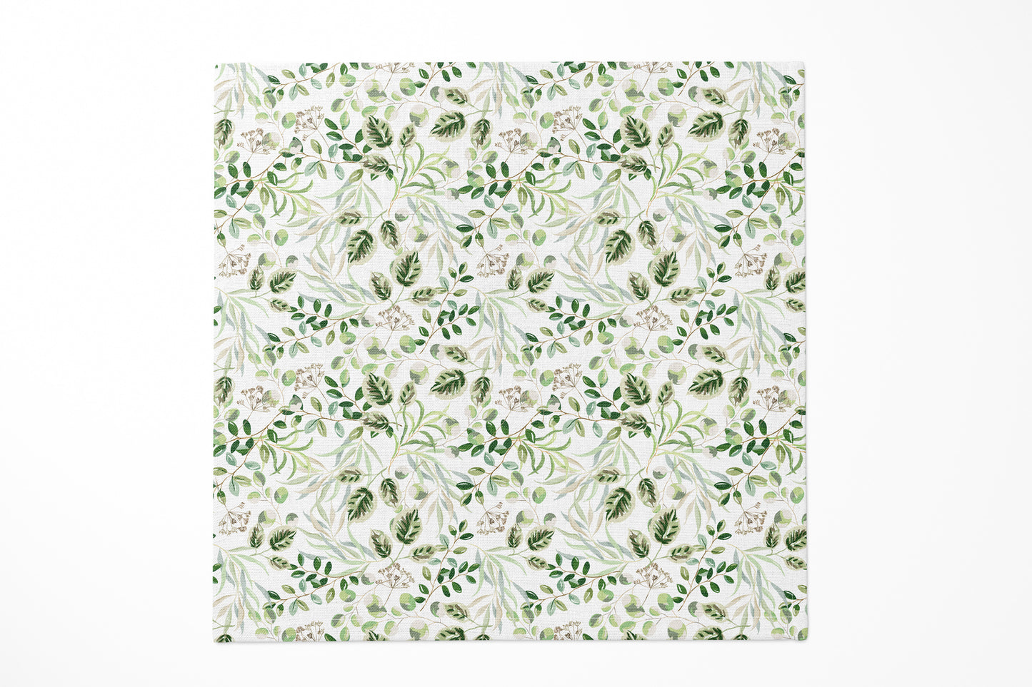 Forest Green Leaves Dinner Napkin