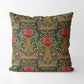 Art Nouveau flowers Square Cushion