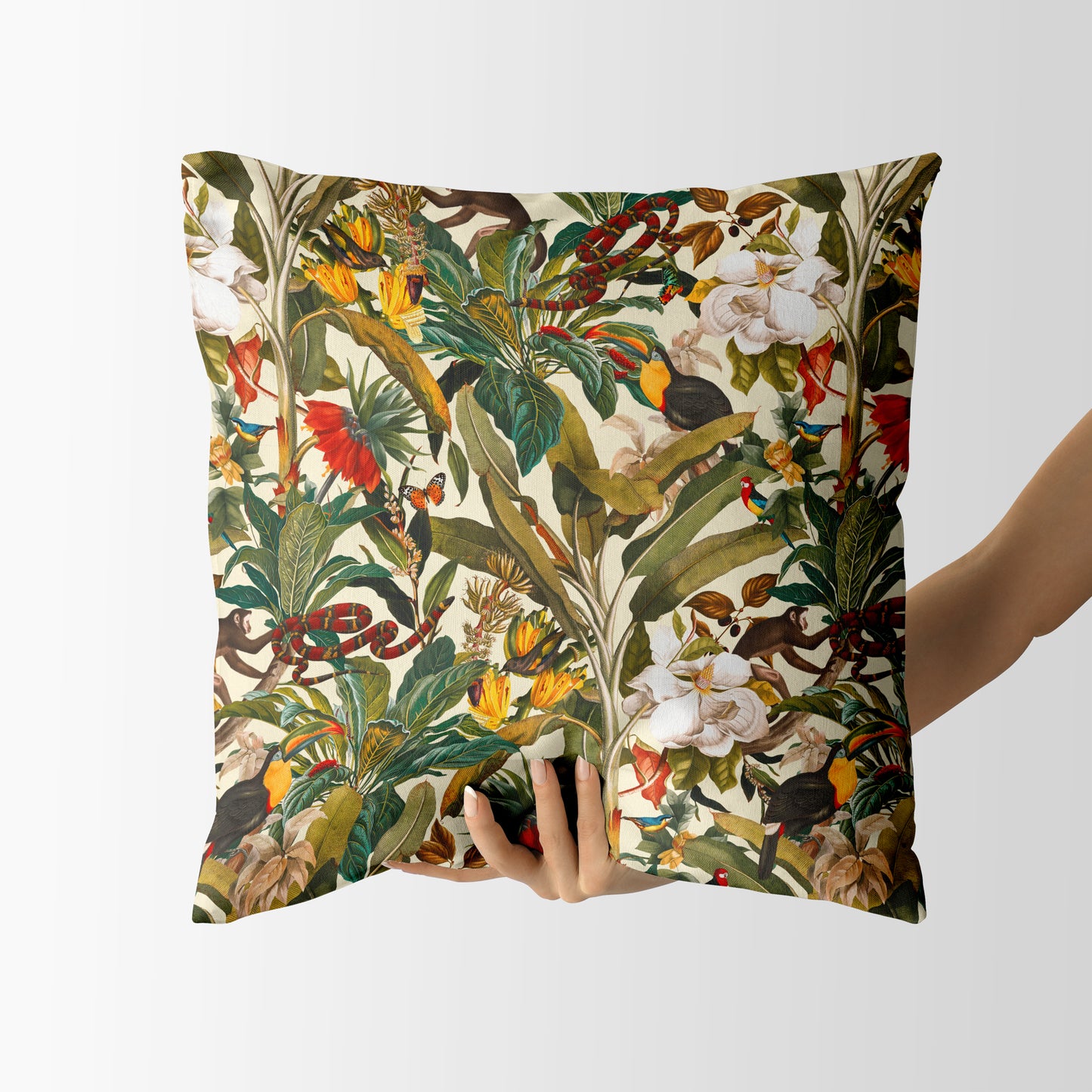 Beautiful Forest IV Square Cushion