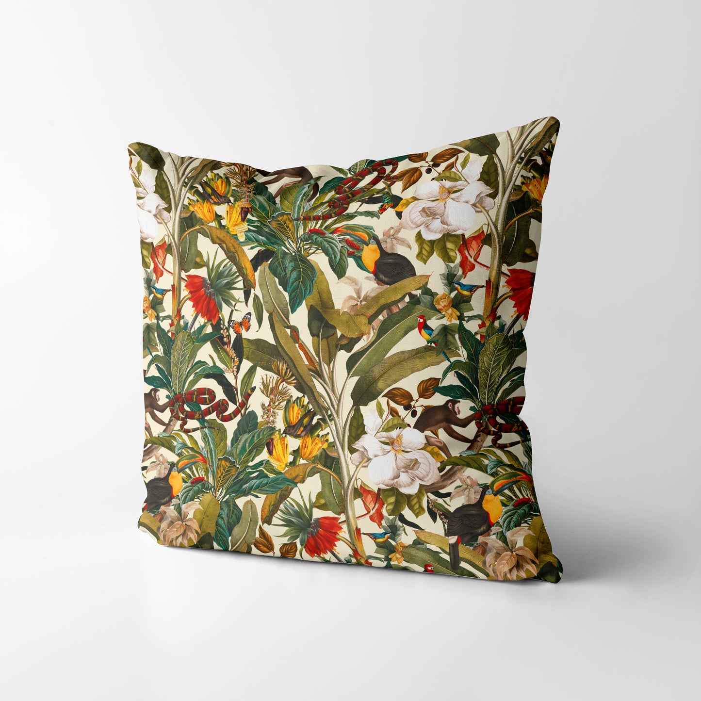 Beautiful Forest IV Square Cushion