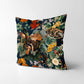 Birds and Snakes Square Cushion