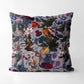 Floral and Birds Square Cushion