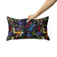 Midnight Birds I Rectangle Cushion