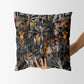 Midnight Forest III Square Cushion