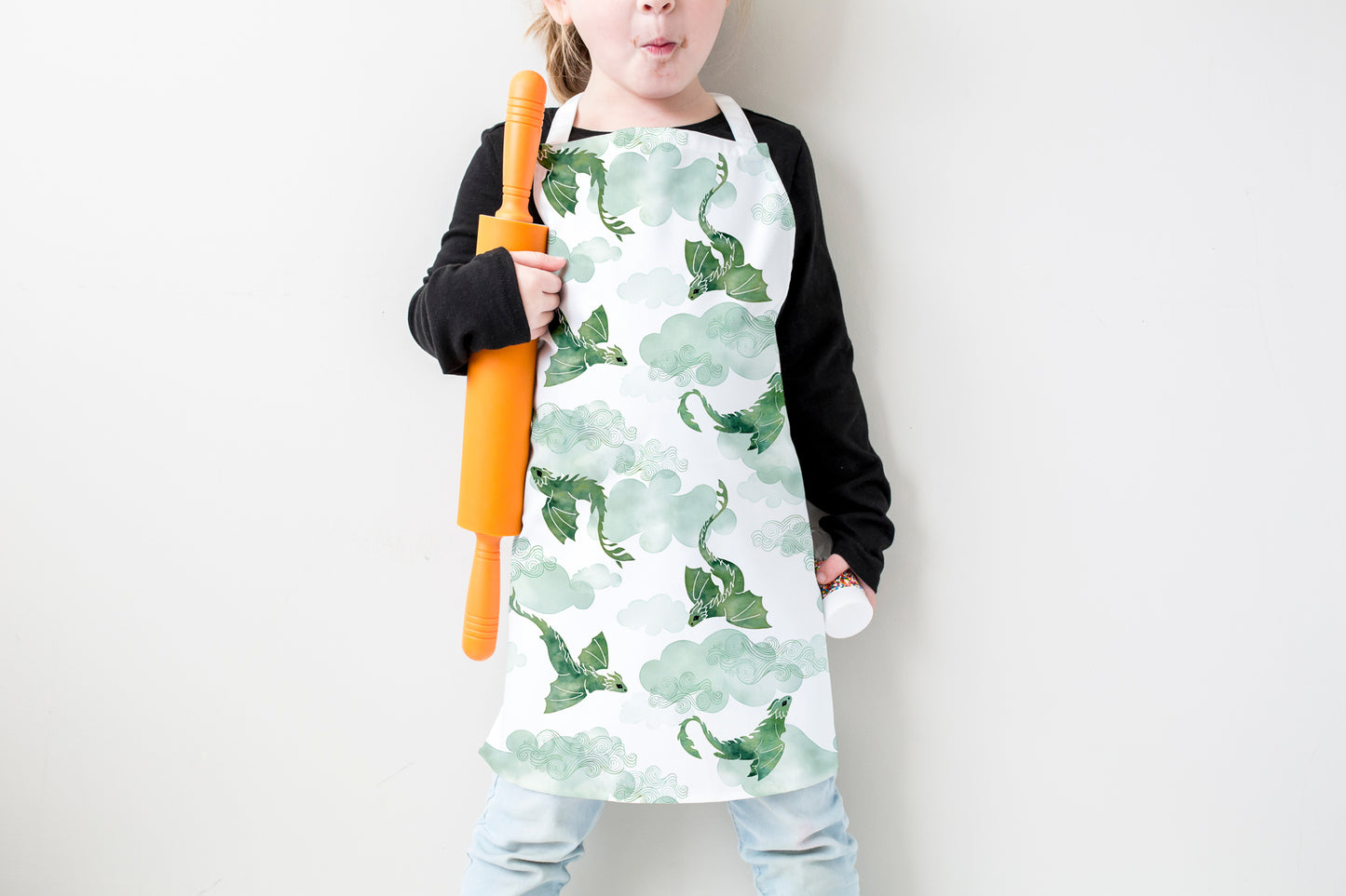 Dragons Clouds II Kids Apron