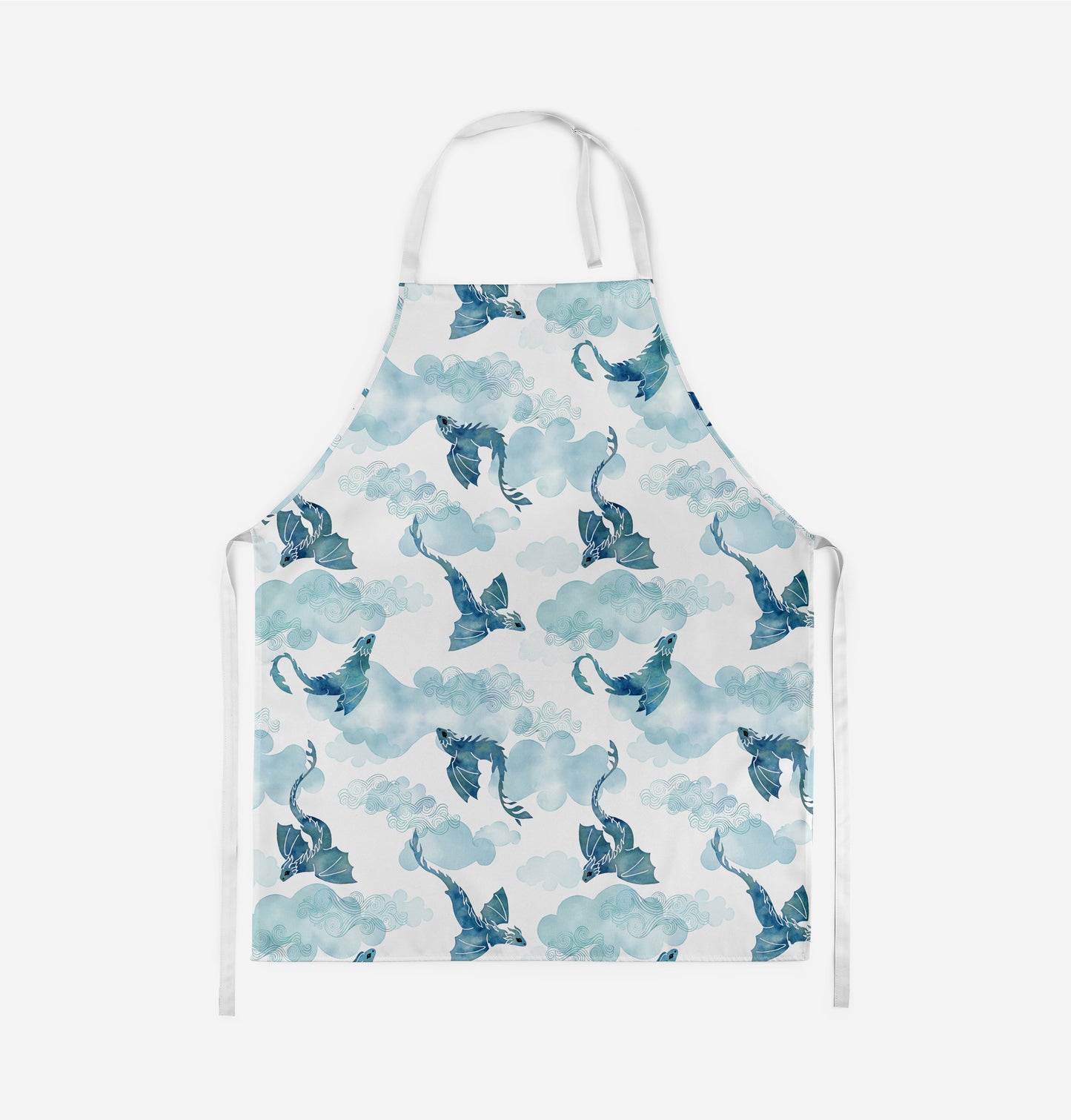 Dragons Clouds Kids Apron