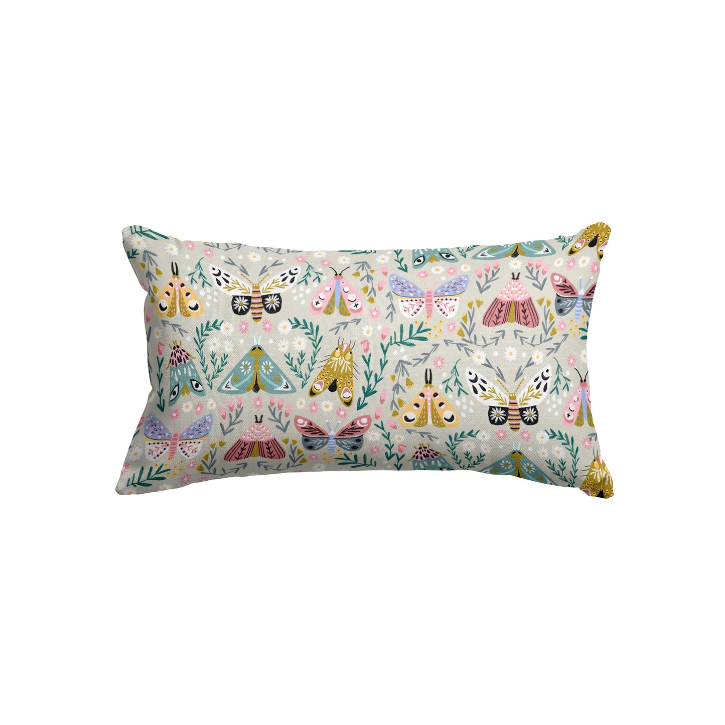 Butterflies and Moths - Rectangle Cushion