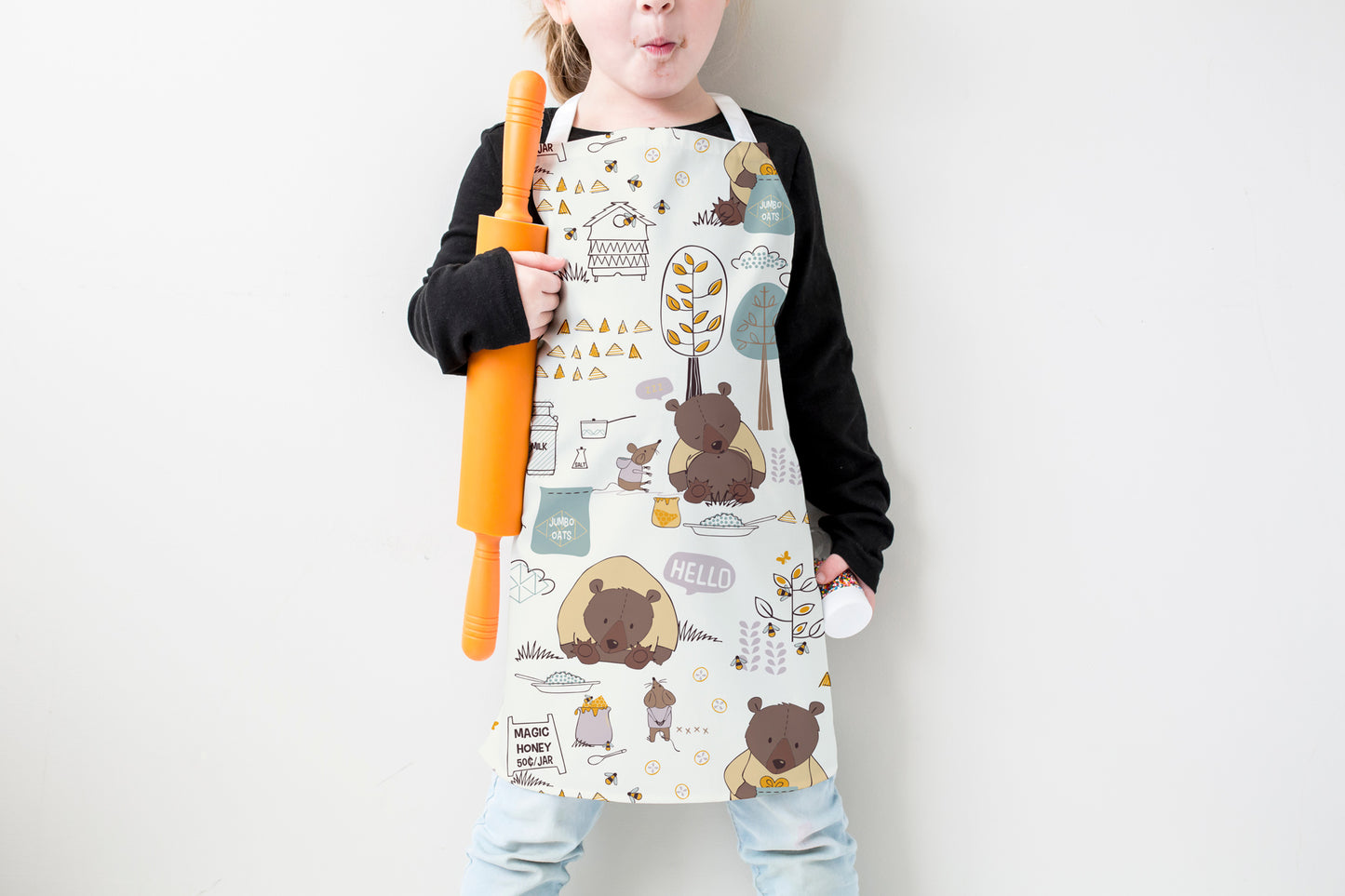 Magic Honey Mr. Bear - Kids Apron