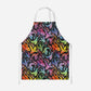 Dragon Fire Dark Rainbow Kids Apron