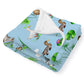 Ducks art Goose Birds Baby Blanket