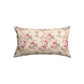 Vintage English Rose Rectangle Cushion