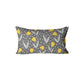 Modern Hand Drawn Floral - Rectangle Cushion