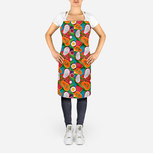 Tropical Exotic Fruits Adult Apron