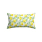 Citrus Lemon Fruit Rectangle Cushion