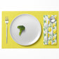 Summer Citrus Lemon Fruit Dinner Napkin