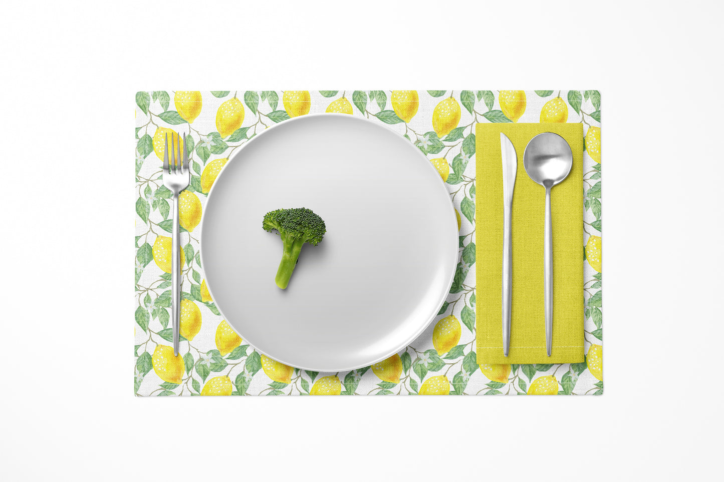 Summer Citrus Lemon Fruit Placemat