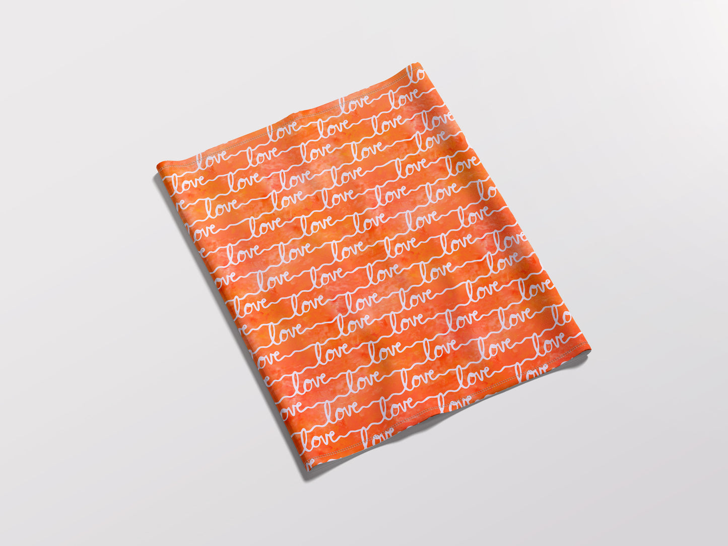 Love Orange Adult Snood