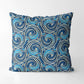 Ocean waves Square Cushion