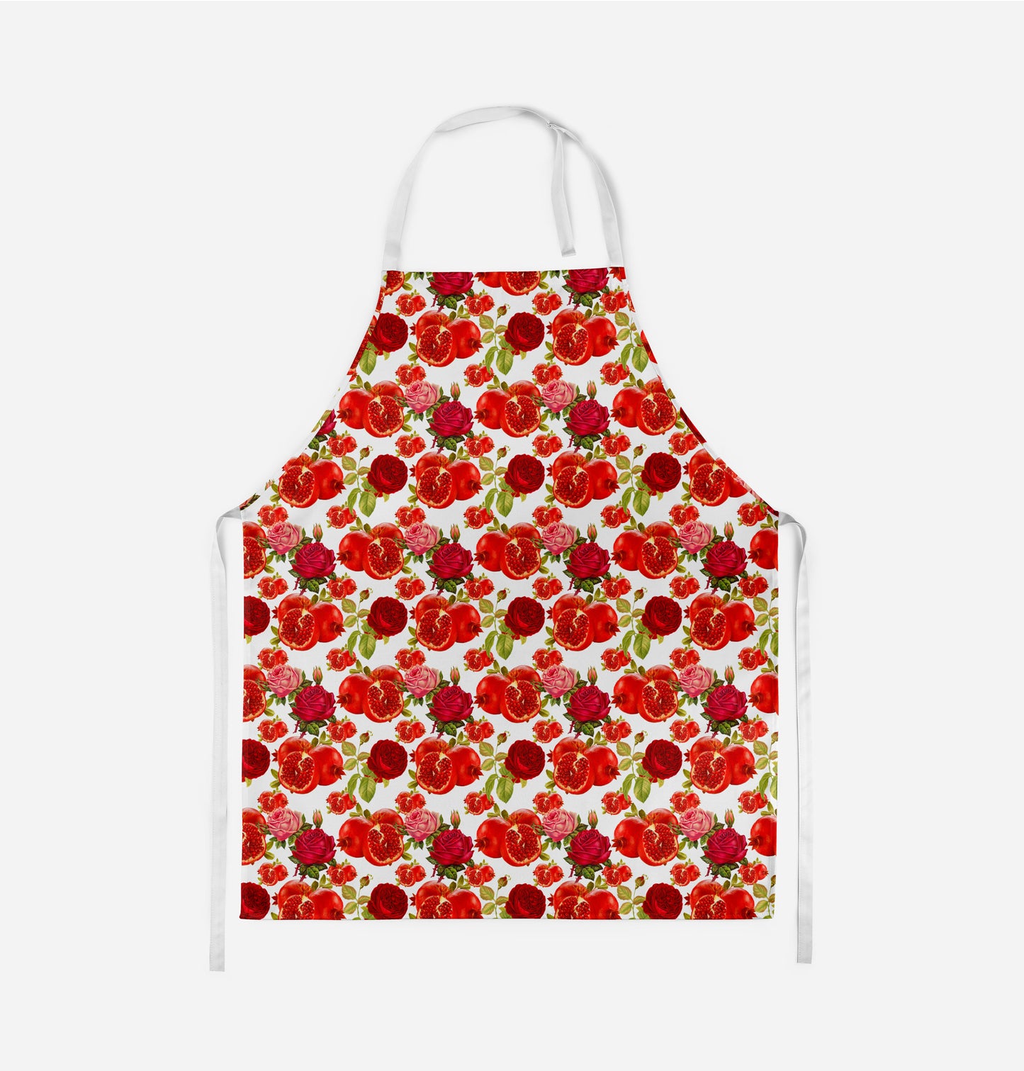 Pomegranate Roses Adult Apron