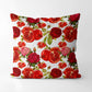 Pomegranate Roses Square Cushion