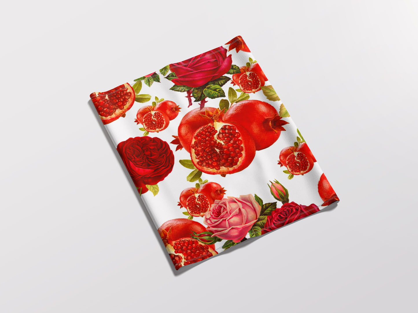 Pomegranate Roses - Adult Snood