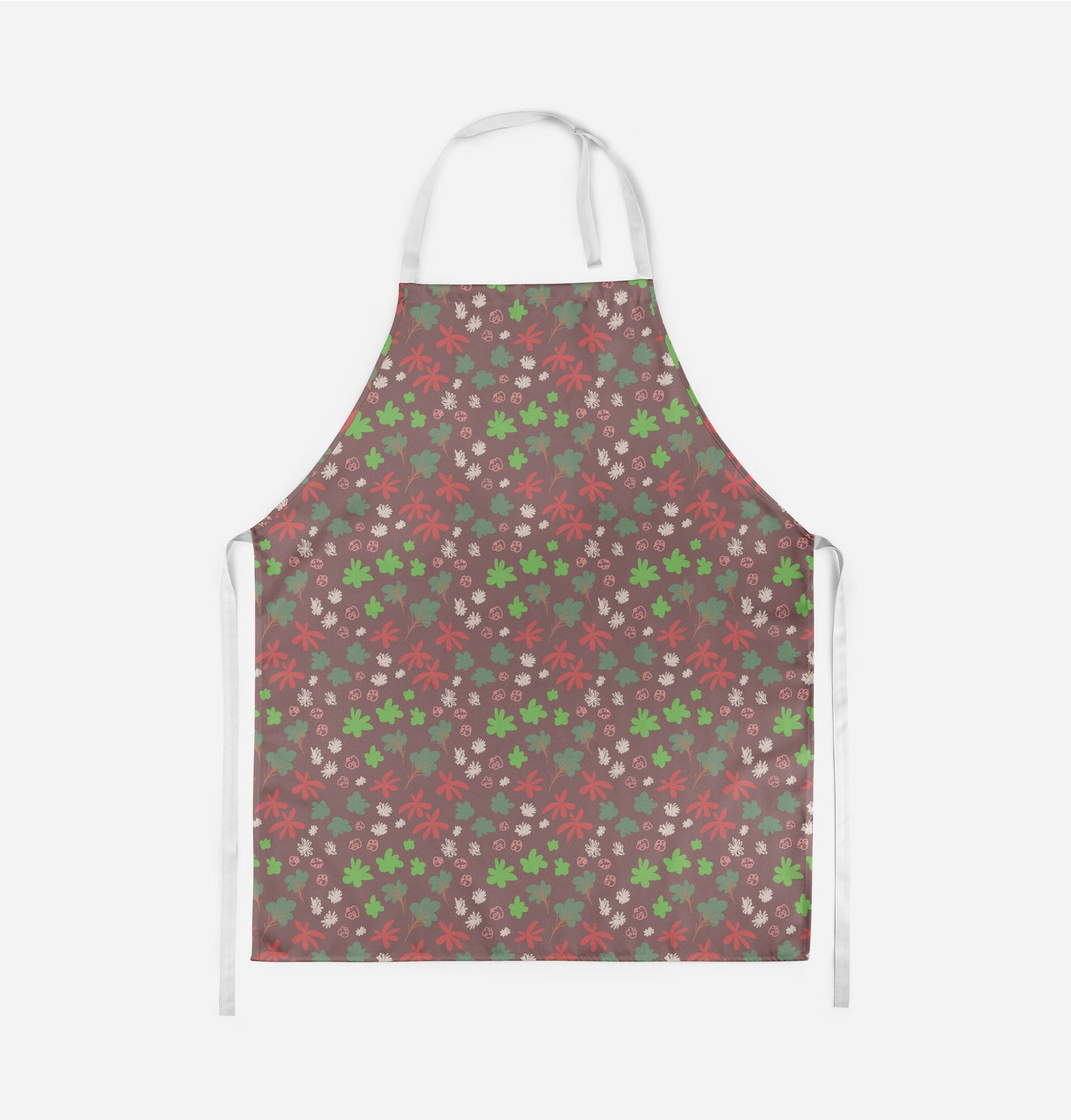 Mauve Multi-coloured Florals- Adult Apron