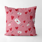 Valentine's letters - Square Cushion