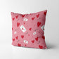 Valentine's letters - Square Cushion