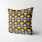 Playful retro chamomiles II Square Cushion