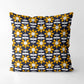 Playful retro chamomiles II Square Cushion